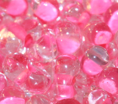 Farfalle "crystal-pink" 3,2x6,5mm