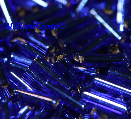 Miyuki© Stifte silbereinzug dunkel blau