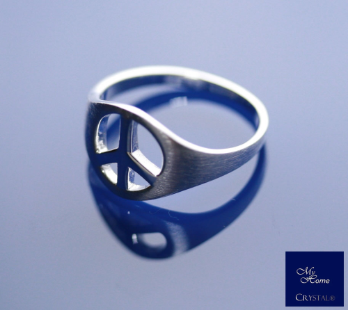 Peace - Ring Größe 62