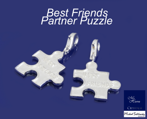 Charm Anhänger   "Best Friends Puzzle 2-teilig"