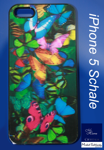 Handyschale für iPhone 5 "Schmetterling Holography"