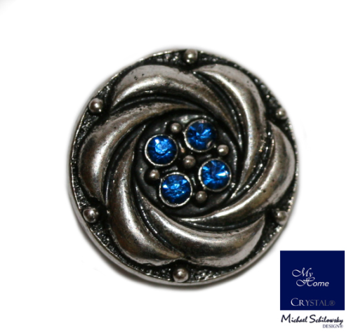 Druckknopf für Armbänder Sapphire Rose