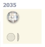 2035 Chessboard Circle FB, 40mm Crystal CAL V SI