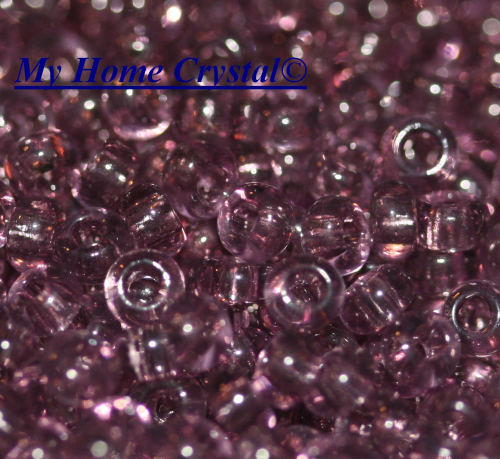 Rocailles 2,6mm "transp. lila"