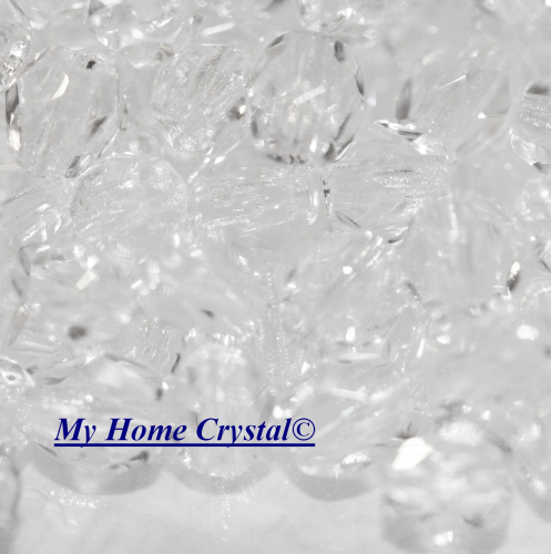 Glasschliffperle kristall 4mm