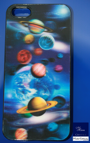 Handyschale für iPhone 5 "Planetensystem Holography"