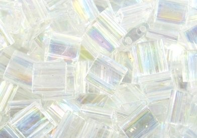 Miyuki© Tila-Beads transparent rainbow
